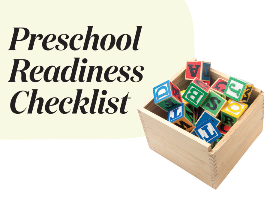 Preschool Readiness Checklist