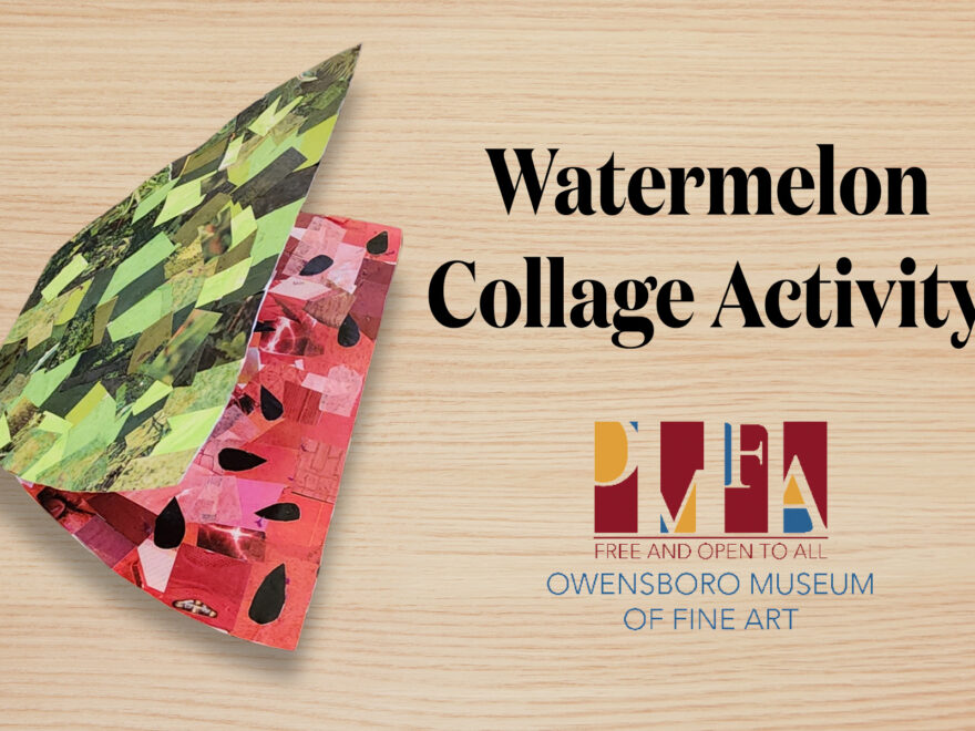 Watermelon Collage Activity